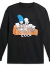 The Simpsons as Skeletons Halloween Long Sleeve T-Shirt for Adults – The Simpsons: Treehouse of Horror